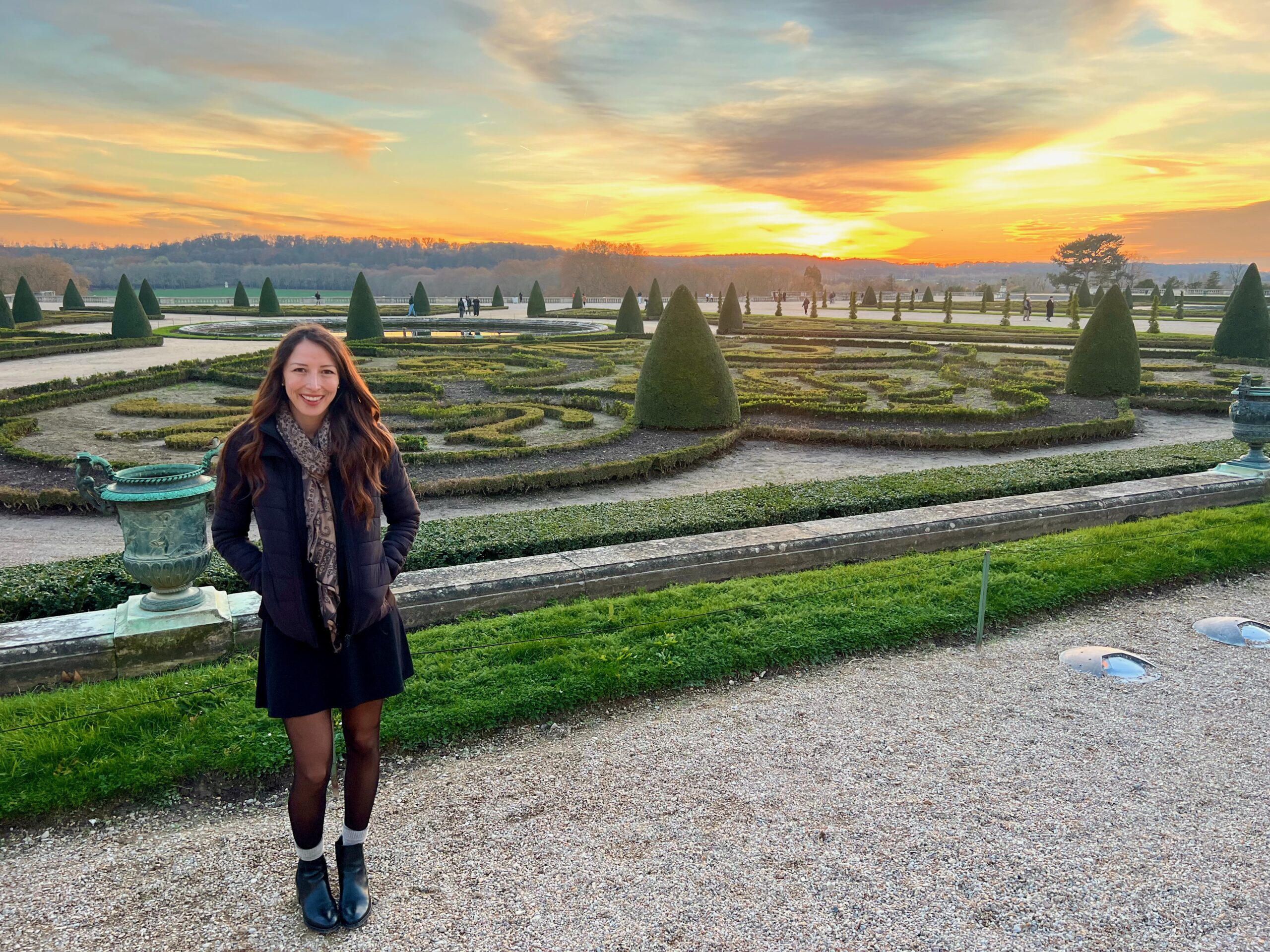 Golden Skies in Versailles